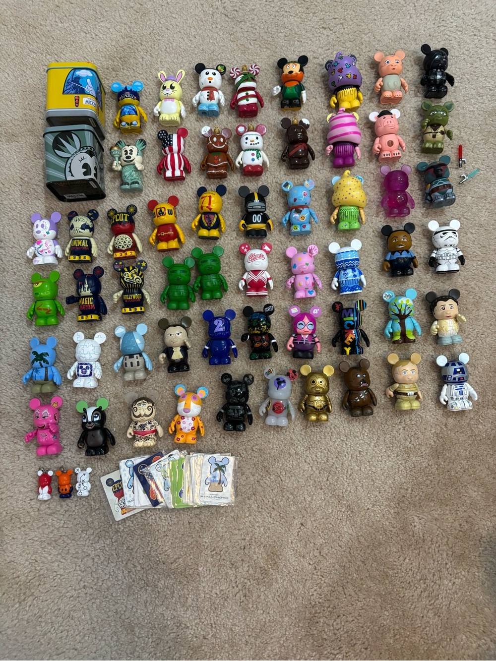 Huge Disney Vinylmation figure lot